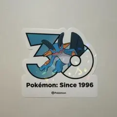 ポケモン 30周年 ステッカー　フォッコ、ラグラージ ポケモン 30周年記念 ラグラージ ステッカー - メルカリ