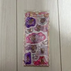 ハローキティ　キラキラ　ウォーター　in シール　日焼けキティ