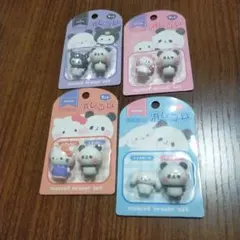 【新品未使用】サンリオ・キャラクター消しゴム(8体セット)