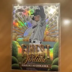 Topps Finest 西川遥輝 東京ヤクルトスワローズ