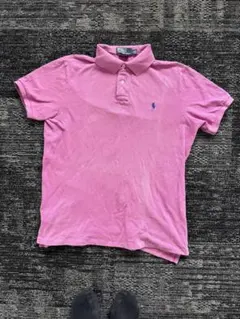 Polo by Ralph Lauren ピンク ポロシャツ L