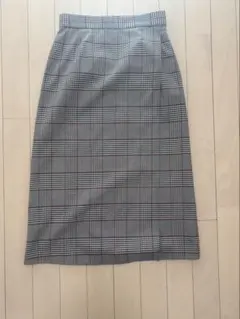 MACKINTOSH PHILOSOPHY チェックロングスカート 32