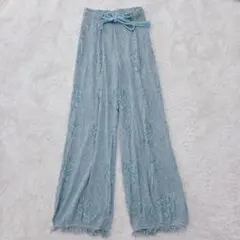 【完売品】Ameri VINTAGE ZOE JACQUARD PANTSのサムネイル