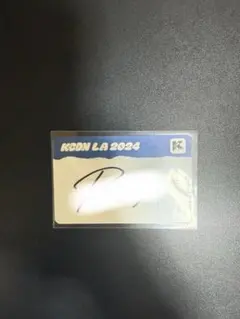 ME:I 石井蘭　トレカ　サインカード　KCON LA