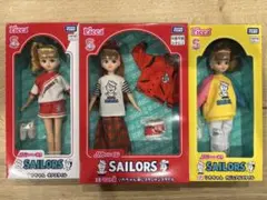 リカちゃんくじ × セーラーズ ラスト賞　ラストワン　赤いスタジャンスタイル　他