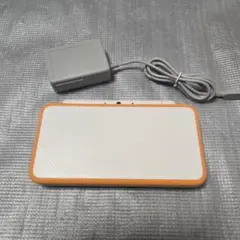 美品 Nintendo new 2ds ll ホワイト オレンジ