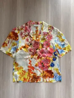 DRIES VAN NOTEN ドリスヴァンノッテン フローラルブラウス シャツ