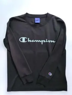 Champion 長袖Tシャツ ブラック ロゴプリント 男児150のサムネイル