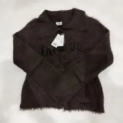 LAGUA GEM シャギーニット ブラウン 24時間以内発送