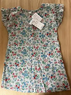 西松屋 キッズ 半袖ワンピース 花柄 100cm