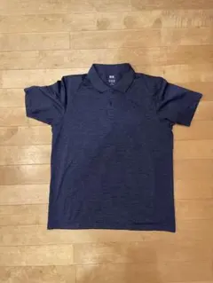 【本日まで!!処分セール中】UNIQLOポロシャツ　ネイビー　XL