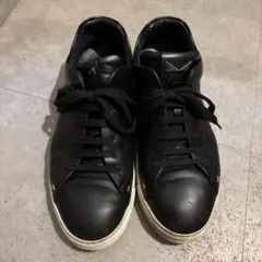FENDI ブラックレザー スニーカー
