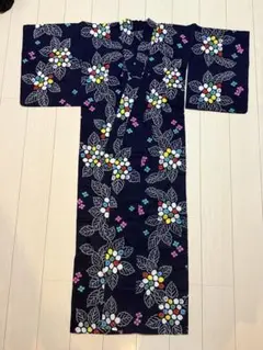 有村架純 プロデュース浴衣 紫陽花 水玉アジサイ 水色ブルー系 変わり