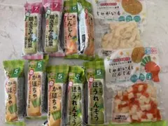 WAKODOはじめての離乳食シリーズ数種〇うまみ丸ごとカット野菜のサムネイル