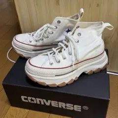 converse オールスター アール トレックウエーブ HI ホワイト