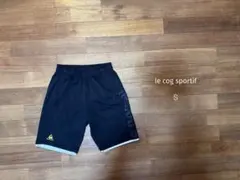 le cog sportif ハーフパンツ トレーニングショーツ 黒 Ｓサイズ