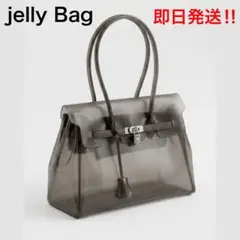 即日発送！】JellyBag ジェリーバッグ 白色半透明 - メルカリ