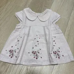 petit main 刺繍入りワンピース　トップス　90センチ