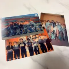 BTS メンバー集合 角度によって変わるポストカード 3枚セット ポストカード