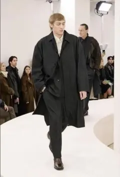 A*✩様 lemaire 21aw 墨流し　ステンカラーコート A*✩様 lemaire 21aw 墨流し ステンカラーコート - メルカリ