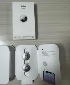 Apple AirTag 2個セット　解除済