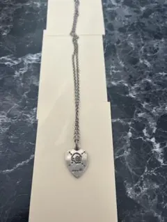 GUCCI ネックレス ゴースト ハート スカル スターオブダビデ シルバー
