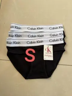 CalvinKlein カルバンクライン　ショーツ　下着　レディース　黒　S