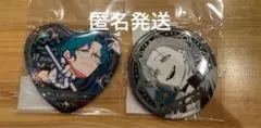魔入りました！入間くん BIGメタリック缶バッジ 魔フィア ハート型