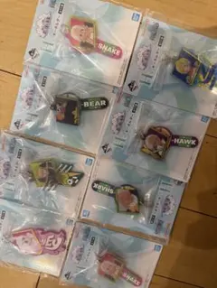 ワンピース一番くじH賞キーホルダー8セット