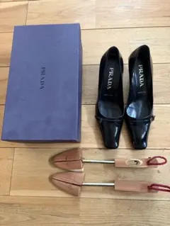 PRADA プラダ パンプス ブラック 37(23.5〜24センチ)