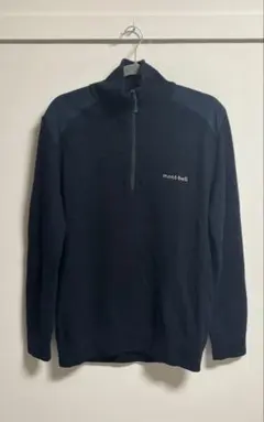 mont-bell ミッテルレギ ハーフジップ セーター ウール 防寒