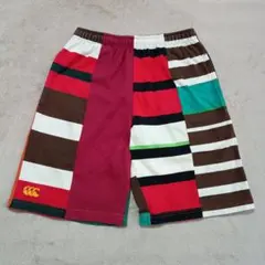 Canterbury ロゴ クレイジーパターン ハーフパンツ Sサイズのサムネイル