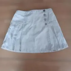 COMME CA ISM プリーツ巻きスカート