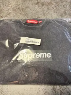Supreme Washed Box Logo Crewneck 黒 S