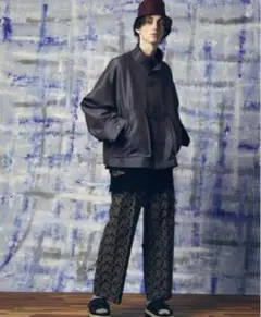 【美品】MAISON SPECIAL ブルゾン 01