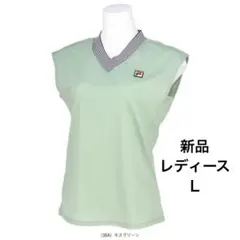 フィラFILA テニスウェア　レディース　ゲームシャツ　Lサイズ　EL0016のサムネイル