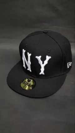 NEWERA 59FIFTY NYヤンキースビッグボーンズNYロゴキャップ1/2