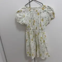 corco 花柄ワンピース 95cm ひまわり