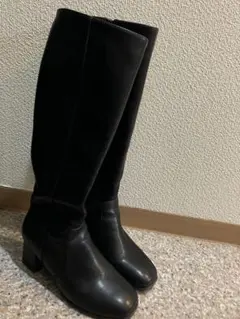 黒 ロングブーツ 美品
