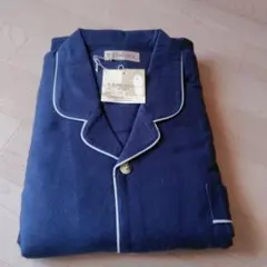 あったかネル素材　ELIMINO ネイビー パジャマ