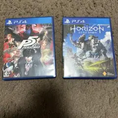 PS4 Persona 5 & Horizon Zero Dawn セット