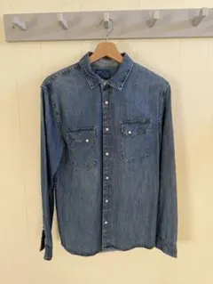 zara デニムシャツ