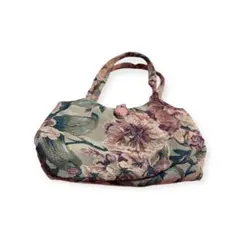 花柄トートバッグ