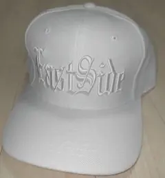 eastside　刺繍 ホワイト キャップ ライムシンディケイト BBOY