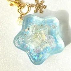 No.412 星 ダブルシェイカー 海 シャカシャカキーホルダー シェイカー