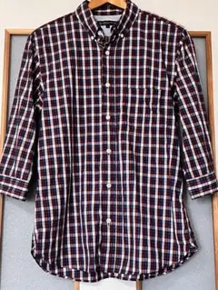 BEAUTY&YOUTH UNITED ARROWS 　チェック柄シャツ 7部丈