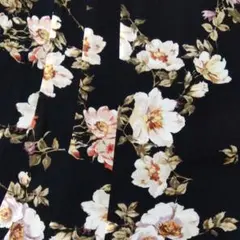 ピンクハウス/インゲボルグ ブラック花柄