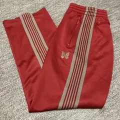 ニードルス　トラックパンツ　ストレート赤　レッド Needles - needles ニードルス トラックパンツ 赤 レッドの通販