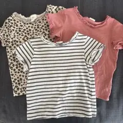 H&M Tシャツ 6-9m 3枚セット
