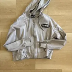 SISTER JENNI ジップアップパーカー グレー